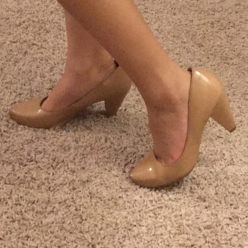 New look nude heels
